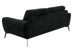 Trend Line Sofy^Sofa 3 osobowa czarna SPRING
