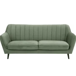Discount Instilo Sofa 3 osobowa LAHTI oliwkowa zieleń