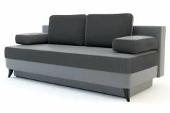 Dzieci Mavik Sofy|Sofy^Sofa 3 osobowa rozkładana szara GLORIA
