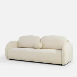 inny Sofy^Sofa 3 osobowa rozkładana z pojemnikiem ROMA beżowa