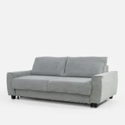 Online Werdomo Sofa 3 osobowa z stelażem włoskim MONZO 140 szara