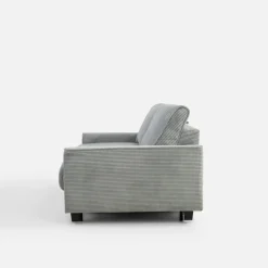 Online Werdomo Sofa 3 osobowa z stelażem włoskim MONZO 140 szara