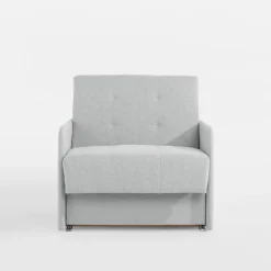 Best Sofa amerykanka jasnoszara LUCAS