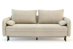 New Sofa beżowa VAMOS nóżki czarne