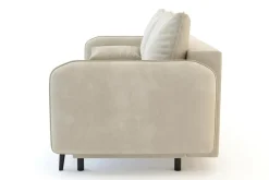New Sofa beżowa VAMOS nóżki czarne