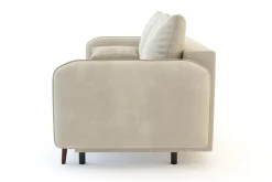 Online Sofa beżowa VAMOS nóżki orzech