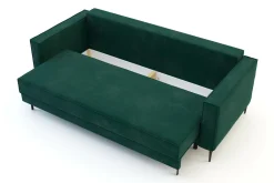 Discount Sofa butelkowa zieleń TERRA
