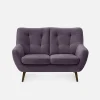Impresti Sofy^Sofa fioletowa SCANDI 137 cm
