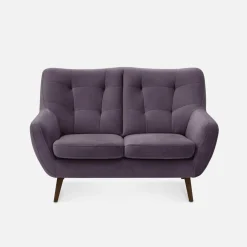 Impresti Sofy^Sofa fioletowa SCANDI 137 cm