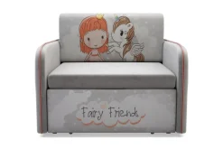 Dzieci Milo Sofy|Sofy^Sofa FRIENDS 1-osobowa, rozkładana