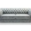 Sale Inspire Sofa glamour szara CHESTER