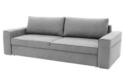 Mavik Sofy^Sofa jasnoszara z kieszenią LOLLY