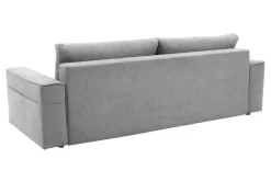 Mavik Sofy^Sofa jasnoszara z kieszenią LOLLY