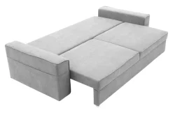 Mavik Sofy^Sofa jasnoszara z kieszenią LOLLY