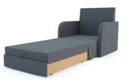 Sofa jednoosobowa rozkładana FLOP grafit