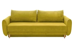 Sofy^Sofa musztardowa DINARO