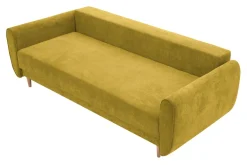 Sofy^Sofa musztardowa DINARO