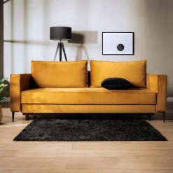 Hot Sofa musztardowa TERRA