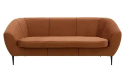 Sofy^Sofa na wysokich nóżkach ruda OLIVIO