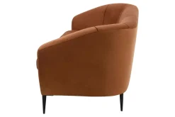 Sofy^Sofa na wysokich nóżkach ruda OLIVIO
