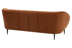 Sofy^Sofa na wysokich nóżkach ruda OLIVIO