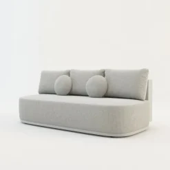 Discount Mavik Sofa 3-osobowa beżowa ROUND
