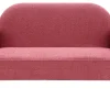 Discount Sofa 2-osobowa ciemnoróżowa MIDNI