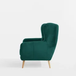 Clearance Impresti Sofa 2-osobowa ciemnozielona KELSO