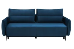 Discount Sofa 3-osobowa DL rozkładana granatowa KIOTO