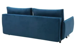 Discount Sofa 3-osobowa DL rozkładana granatowa KIOTO