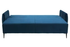 Discount Sofa 3-osobowa DL rozkładana granatowa KIOTO