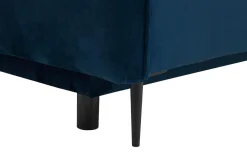 Discount Sofa 3-osobowa DL rozkładana granatowa KIOTO