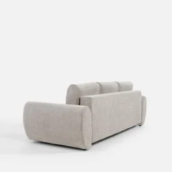 inny Sofy^Sofa 3-osobowa DOLLY jasnoszara