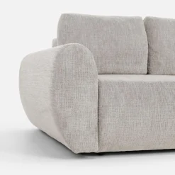 inny Sofy^Sofa 3-osobowa DOLLY jasnoszara