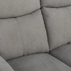 inny Sofy^Sofa 2-osobowa GLAMDI z funkcją relaks szara