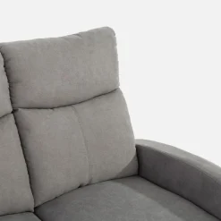 inny Sofy^Sofa 2-osobowa GLAMDI z funkcją relaks szara