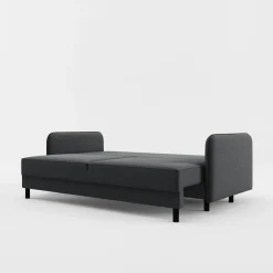 inny Sofy^Sofa 3-osobowa grafitowa BRUNO
