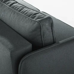 inny Sofy^Sofa 3-osobowa grafitowa BRUNO