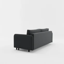 inny Sofy^Sofa 3-osobowa grafitowa BRUNO