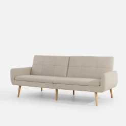 inny Sofy^Sofa 3-osobowa jasnobeżowa LUBERTO