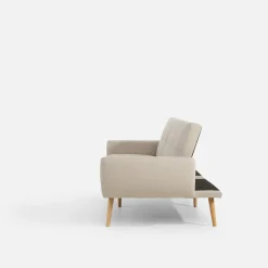 inny Sofy^Sofa 3-osobowa jasnobeżowa LUBERTO