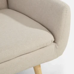 inny Sofy^Sofa 3-osobowa jasnobeżowa LUBERTO