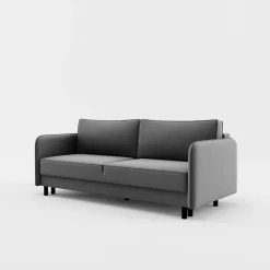 inny Sofa 3-osobowa jasnoszara BRUNO