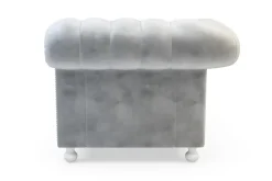 New Inspire Sofa 3-osobowa jasnoszara CHESTER