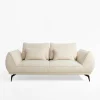 Instilo Sofy^Sofa 2-osobowa kremowa CAVO
