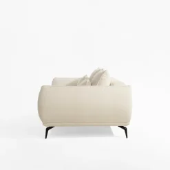Instilo Sofy^Sofa 2-osobowa kremowa CAVO