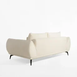 Instilo Sofy^Sofa 2-osobowa kremowa CAVO