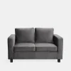 inny Fotele Wypoczynkowe^Sofa 2-osobowa MINI MAX II stalowa
