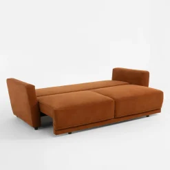 Instilo Sofy^Sofa 3-osobowa pomarańczowa ANDORA