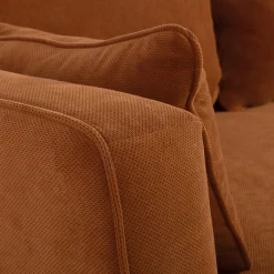 Instilo Sofy^Sofa 3-osobowa pomarańczowa ANDORA